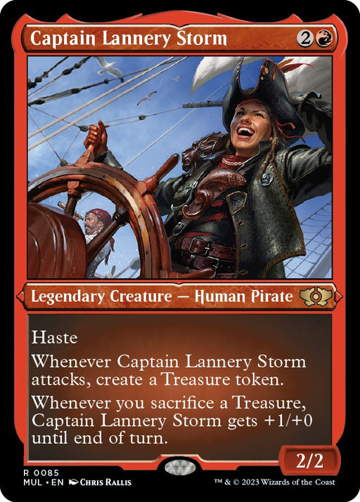 Captain Lannery Storm Foil Etched