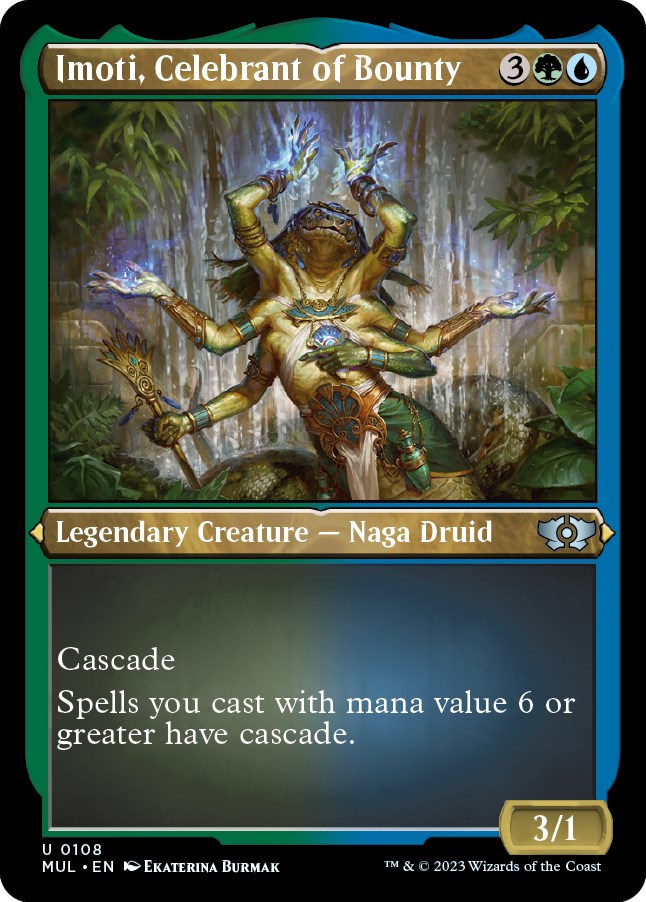 Imoti Celebrant of Bounty Foil Etched