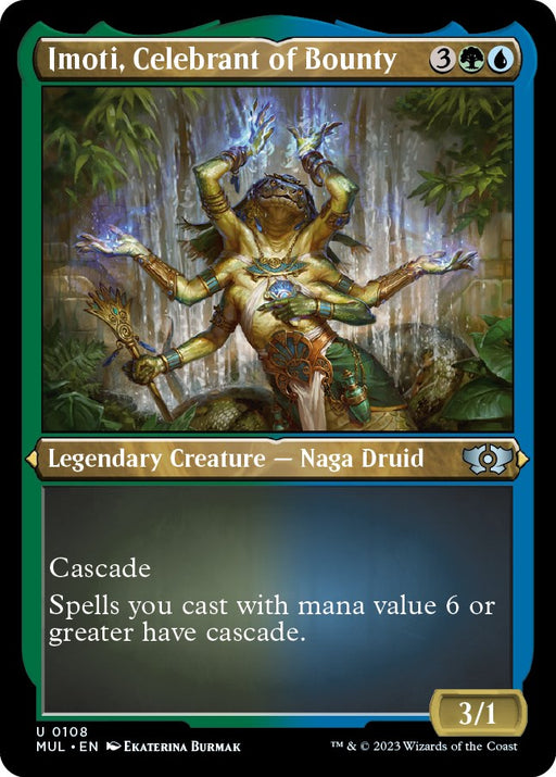 Imoti Celebrant of Bounty Foil Etched