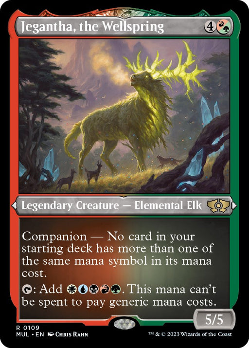 Jegantha the Wellspring Foil Etched
