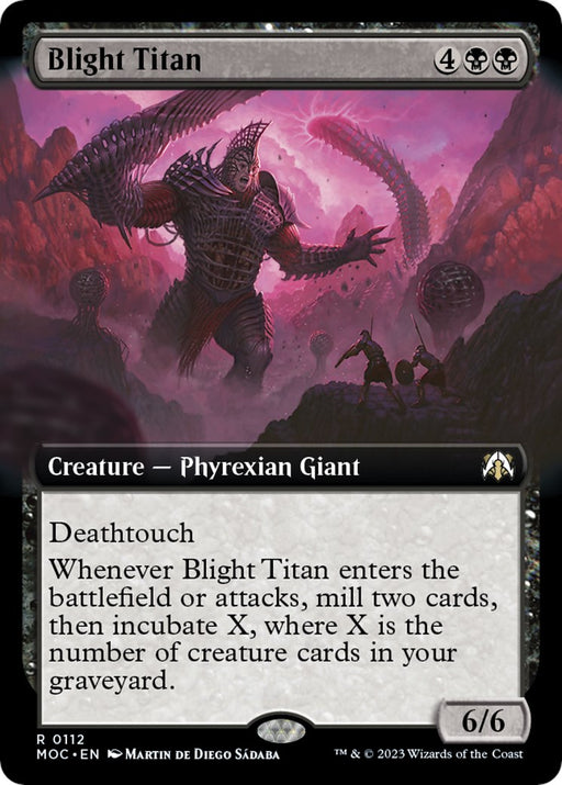 Blight Titan Extended Art