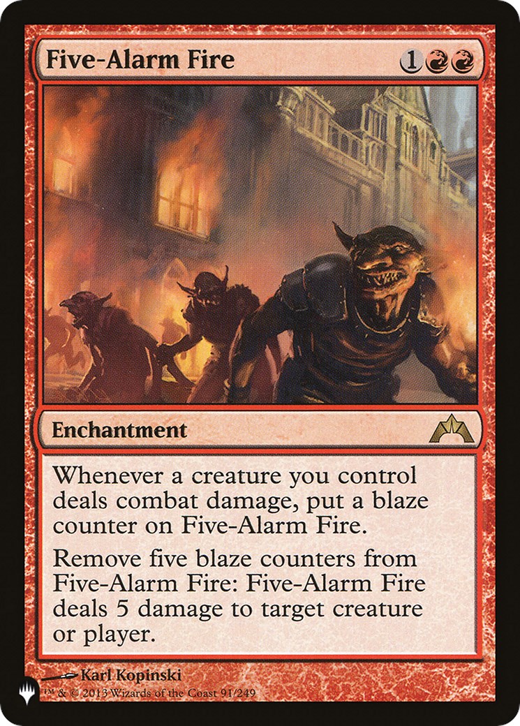 Five Alarm Fire