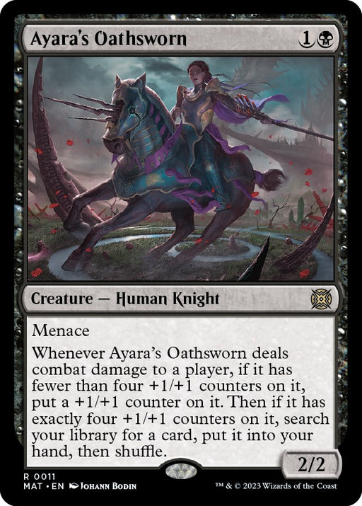 Ayara's Oathsworn - March of the Machine: The Aftermath #11 Magic: The Gathering card