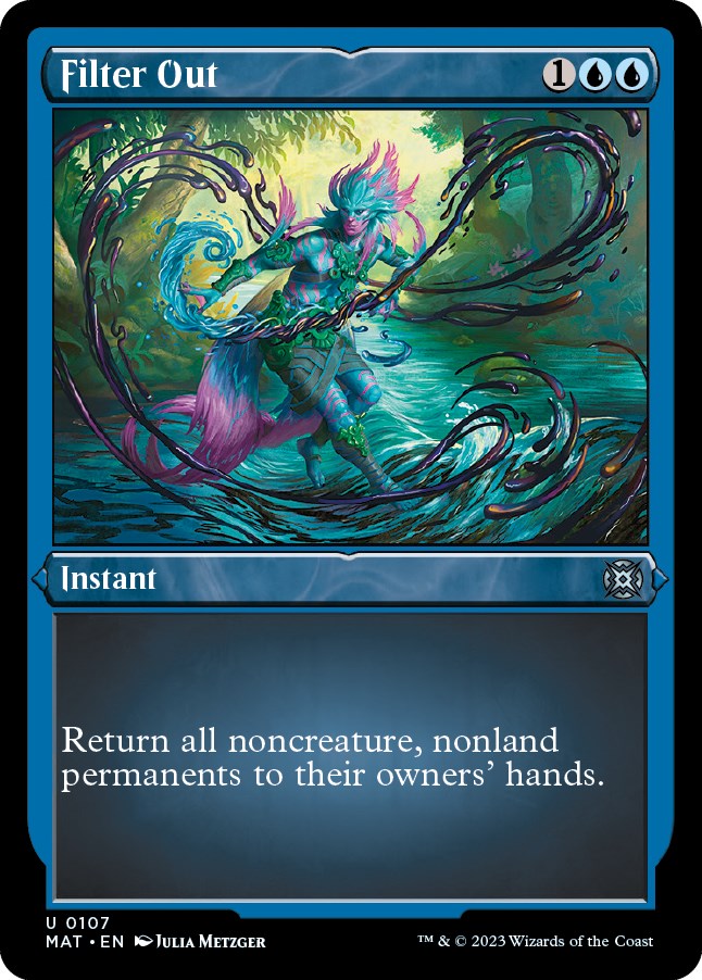Filter Out (Foil Etched)