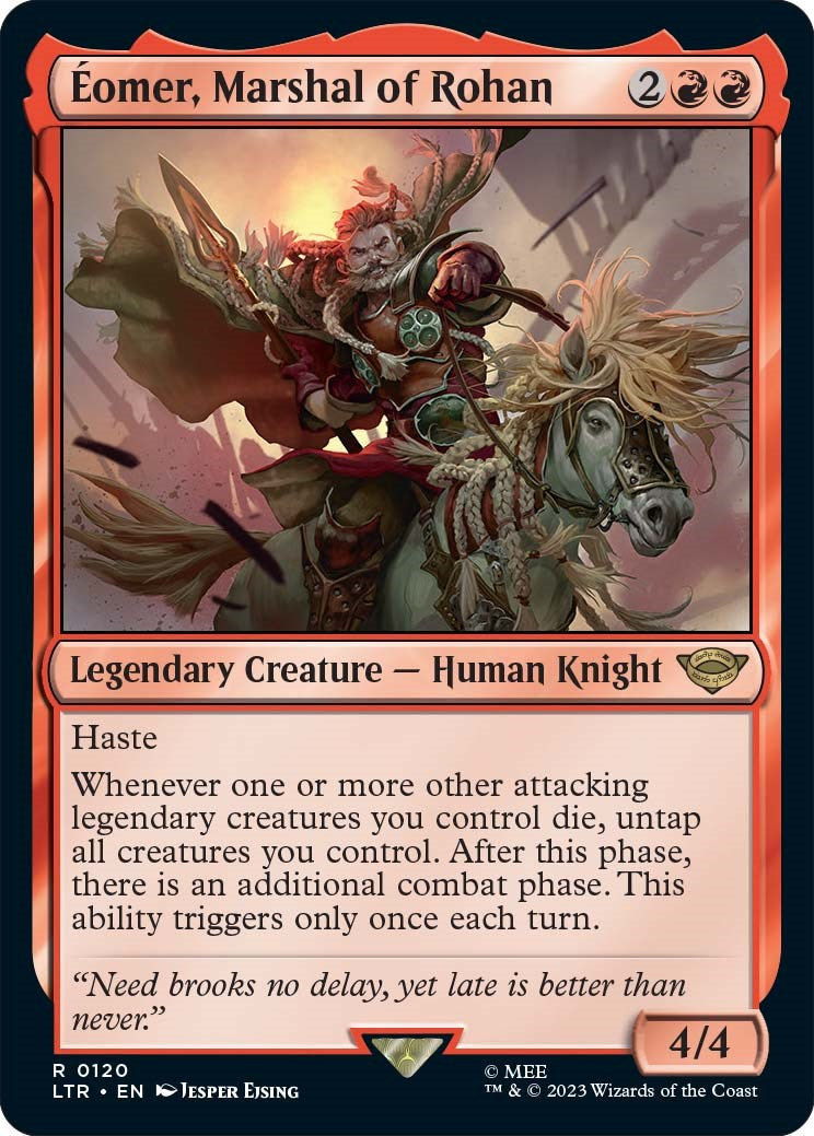 Eomer Marshal of Rohan