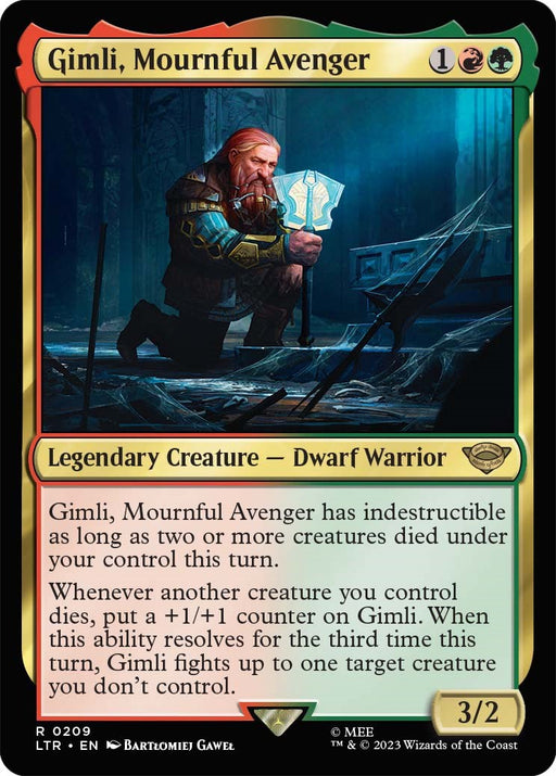 Gimli Mournful Avenger