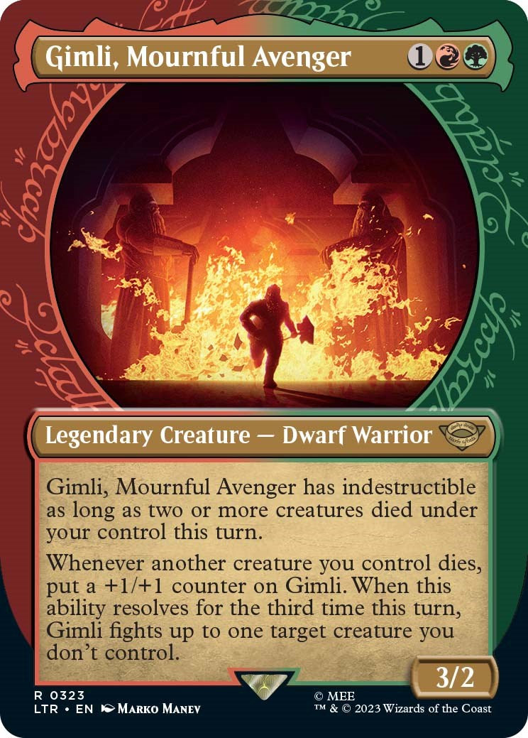 Gimli Mournful Avenger Showcase