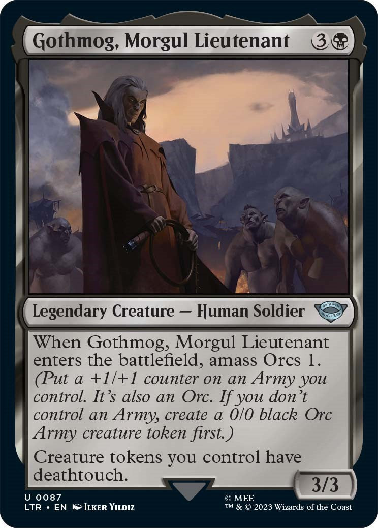 Gothmog Morgul Lieutenant