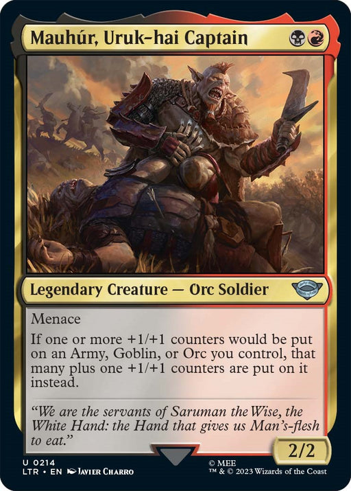 Mauhur Uruk hai Captain