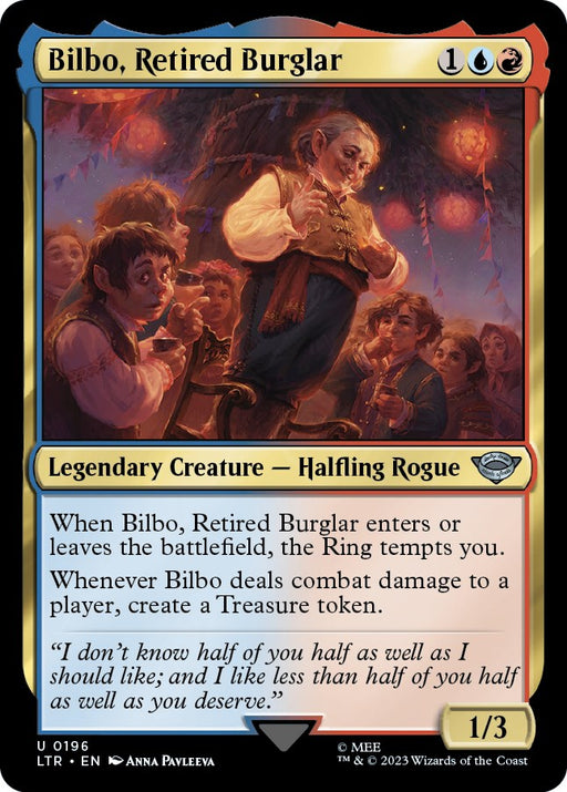 Bilbo Retired Burglar