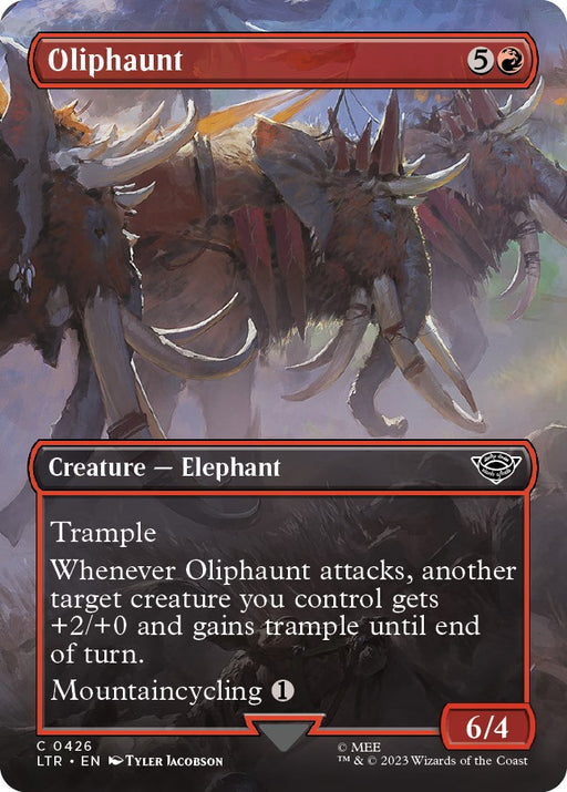 Oliphaunt Borderless