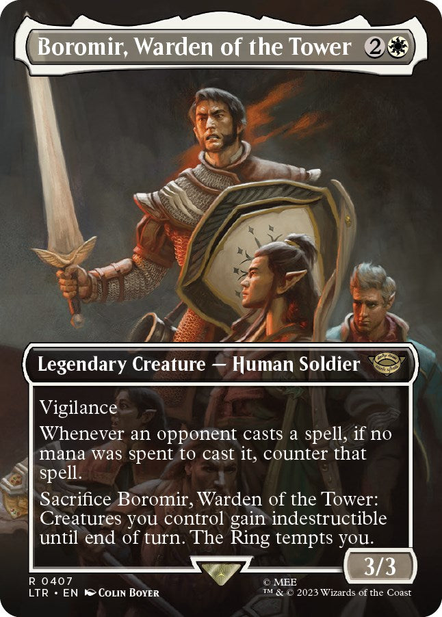 Boromir Warden of the Tower Borderless