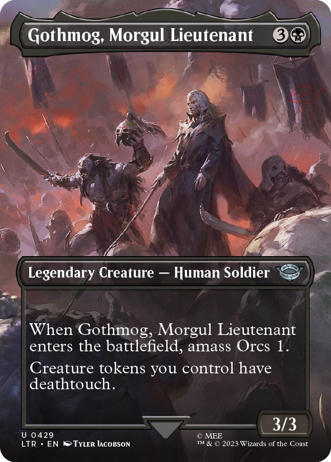 Gothmog Morgul Lieutenant Borderless