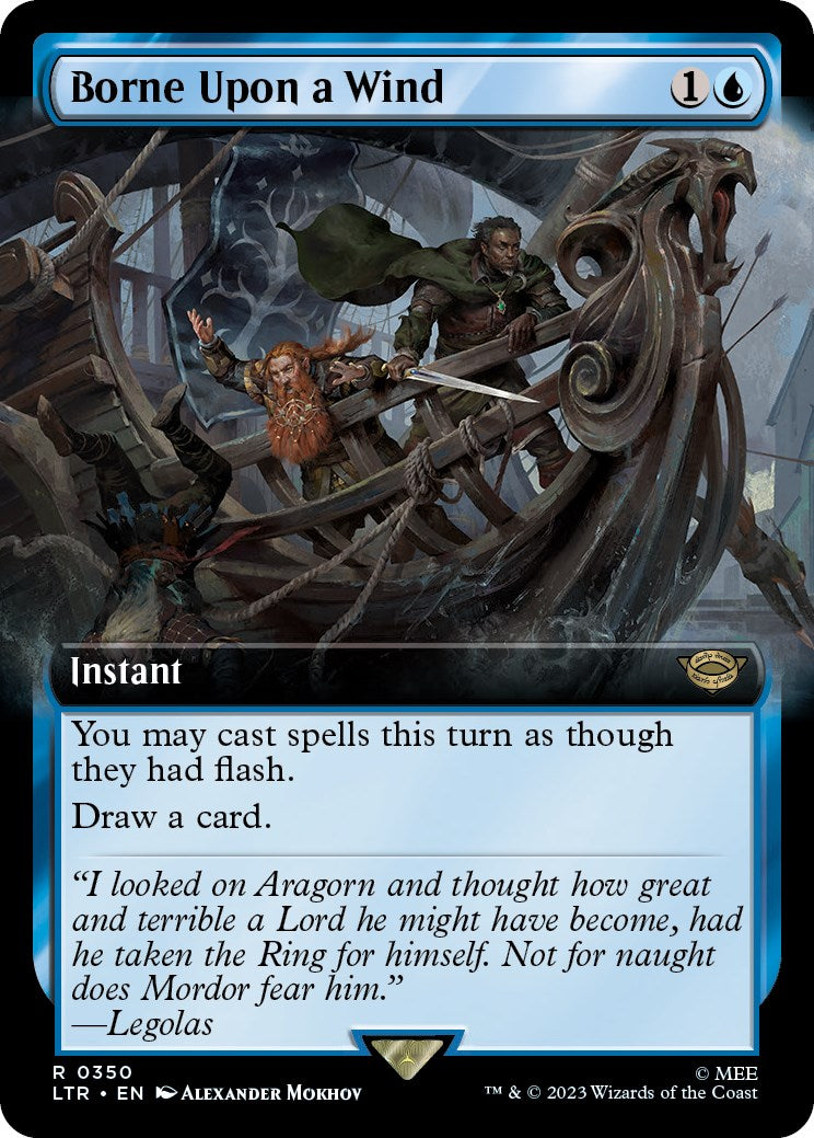 Borne Upon a Wind Extended Art