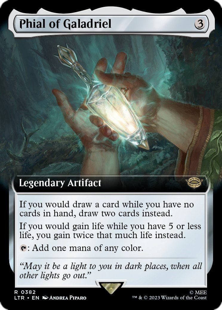 Phial of Galadriel Extended Art