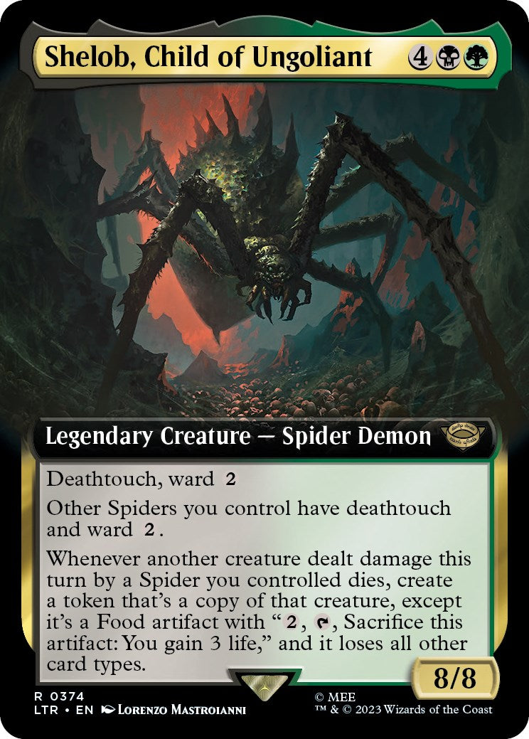 Shelob Child of Ungoliant Extended Art