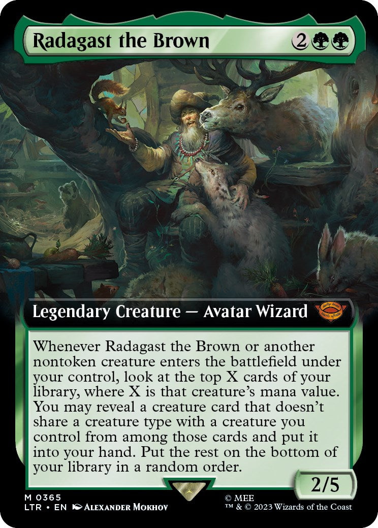Radagast the Brown Extended Art