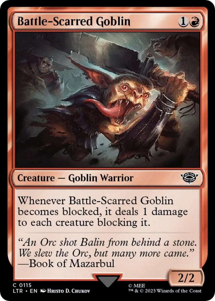 Battle Scarred Goblin