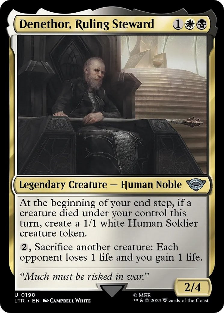 Denethor Ruling Steward