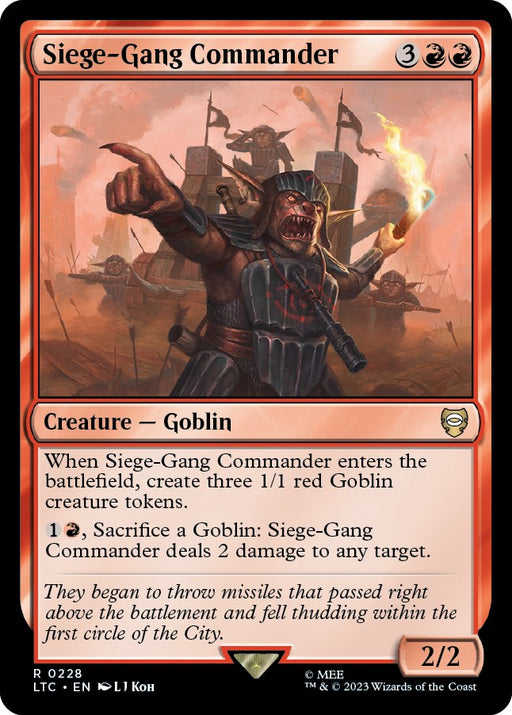Siege Gang Commander
