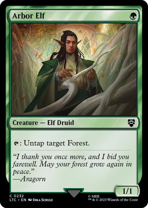 Arbor Elf - Commander: The Lord of the Rings: Tales of Middle-earth #232 Magic: The Gathering card