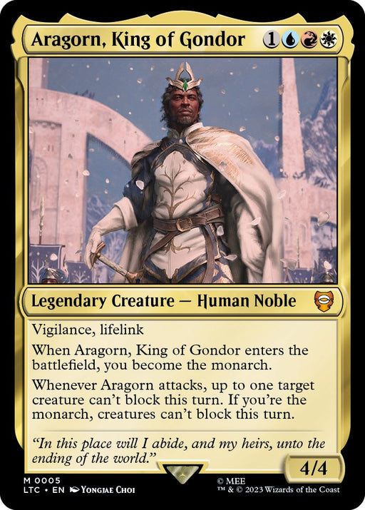 Aragorn King of Gondor