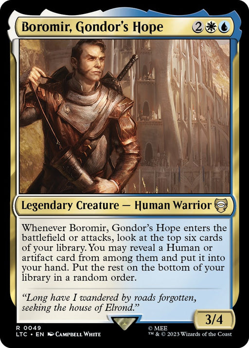 Boromir Gondors Hope