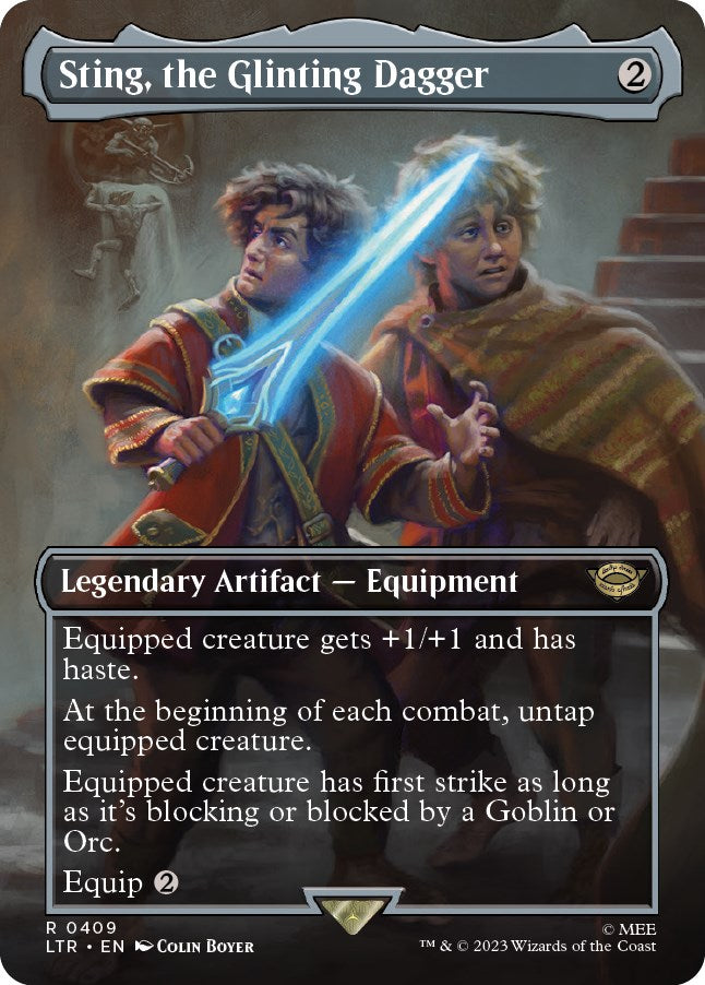 Sting the Glinting Dagger Borderless