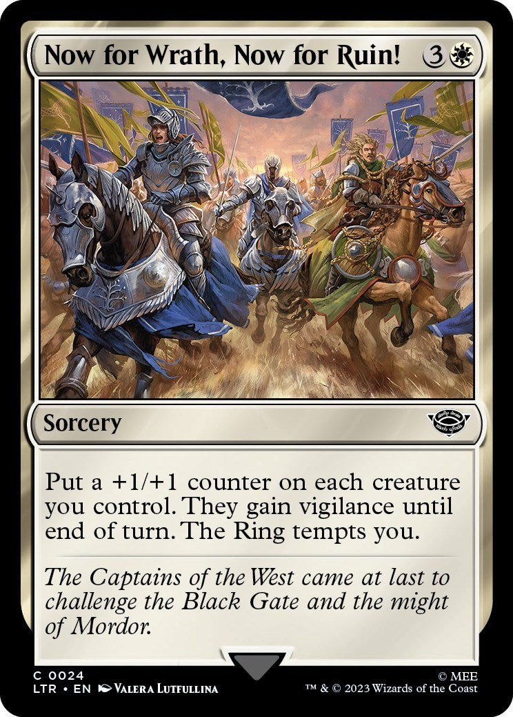 Now for Wrath Now for Ruin