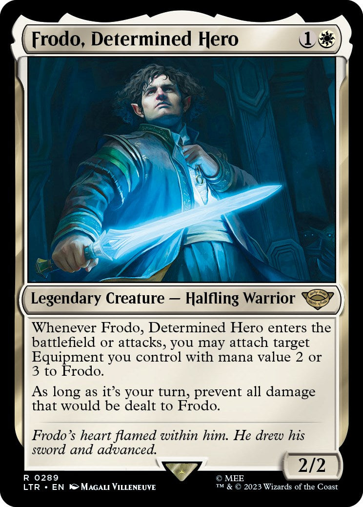 Frodo Determined Hero
