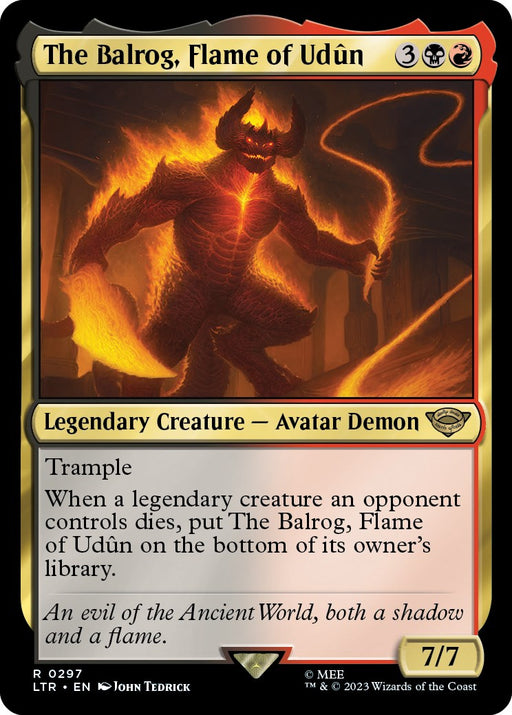 The Balrog Flame of Udun