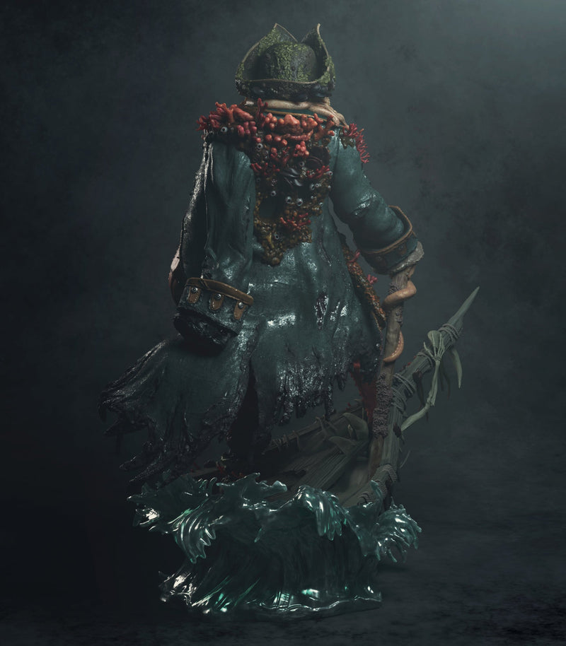 Davy Jones - Pirates of the Caribbean - 1:6, 1:9 Scale Figures & Bust