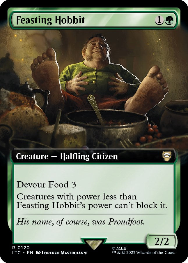Feasting Hobbit Extended Art
