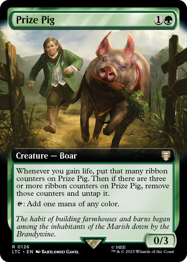 Prize Pig Extended Art
