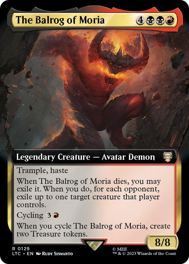 The Balrog of Moria Extended Art