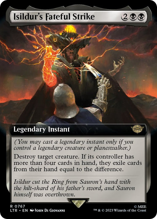 Isildurs Fateful Strike Extended Art Surge Foil