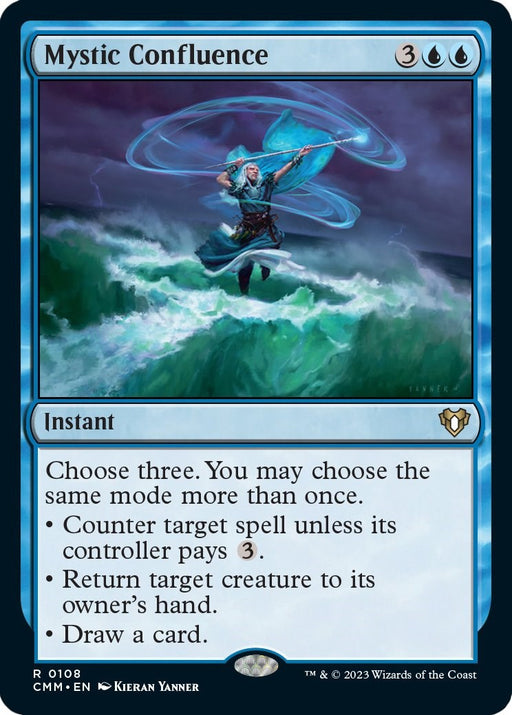 Mystic Confluence - Commander Masters #108 Magic: The Gathering card