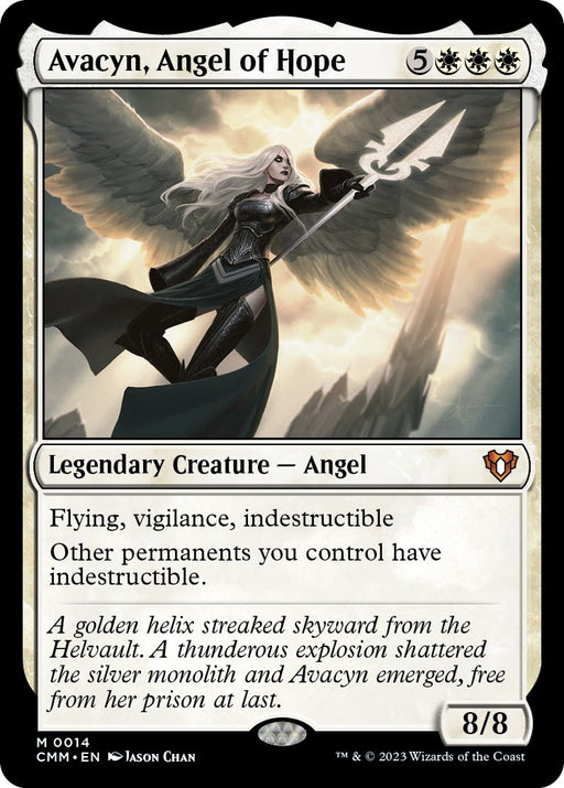 Avacyn, Angel of Hope - Commander Masters #14 Magic: The Gathering card