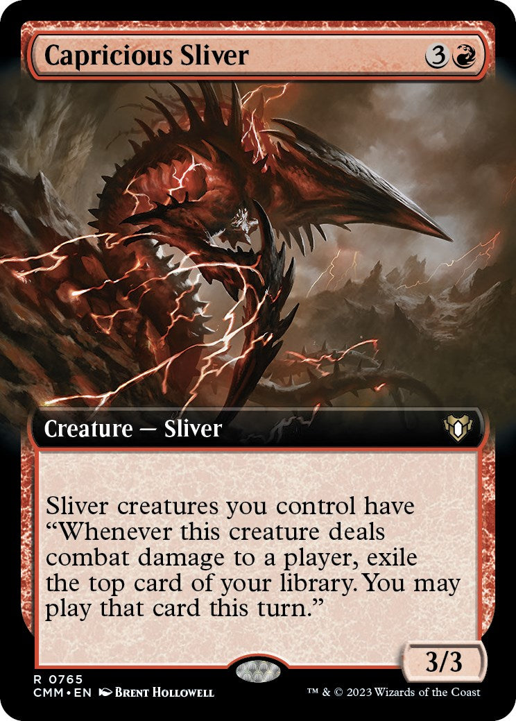 Capricious Sliver Extended Art