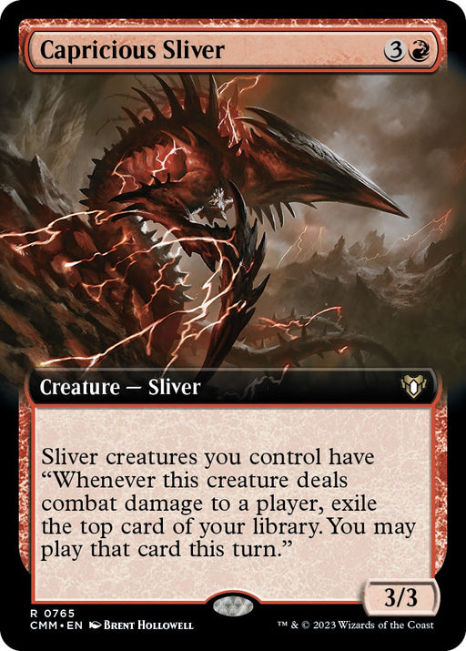 Capricious Sliver Extended Art