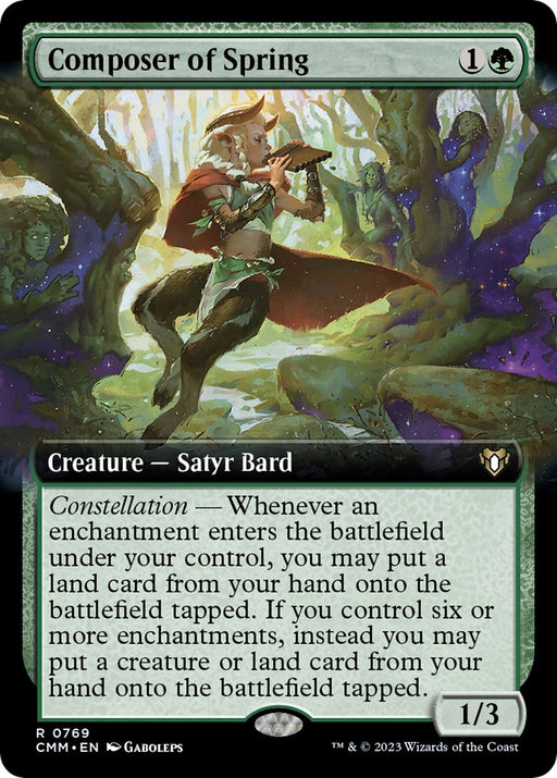 Composer of Spring Extended Art