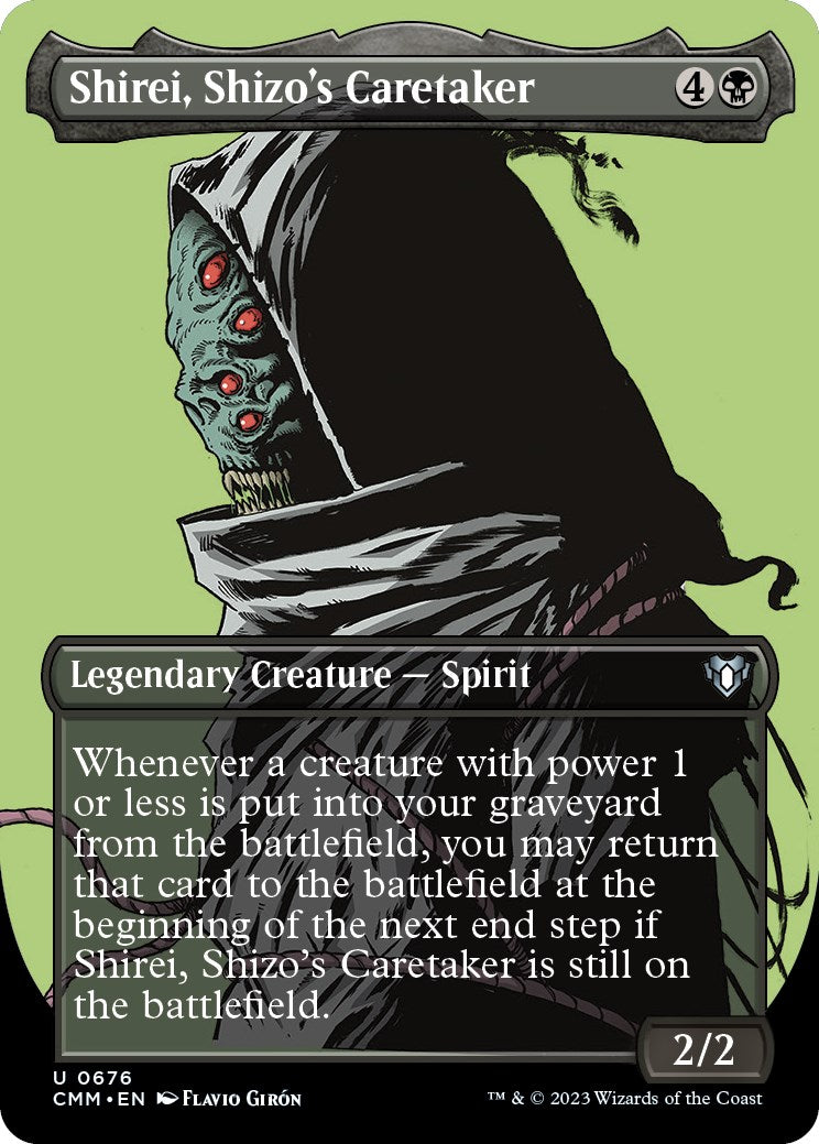 Shirei Shizos Caretaker Borderless