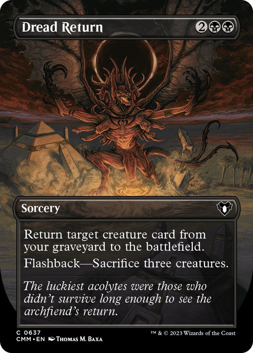 Dread Return Borderless