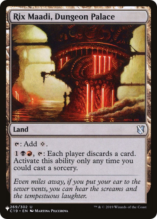 Rix Maadi Dungeon Palace