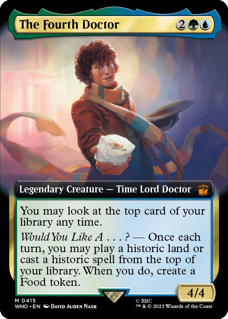 The Fourth Doctor Extended Art