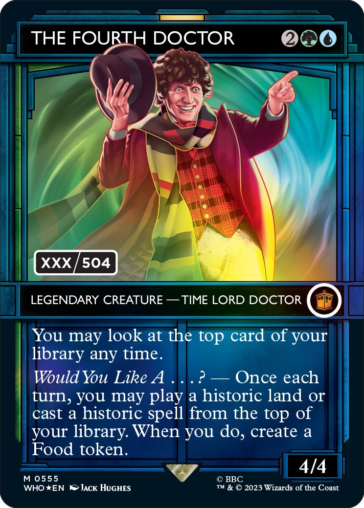 The Fourth Doctor Serial Numbered