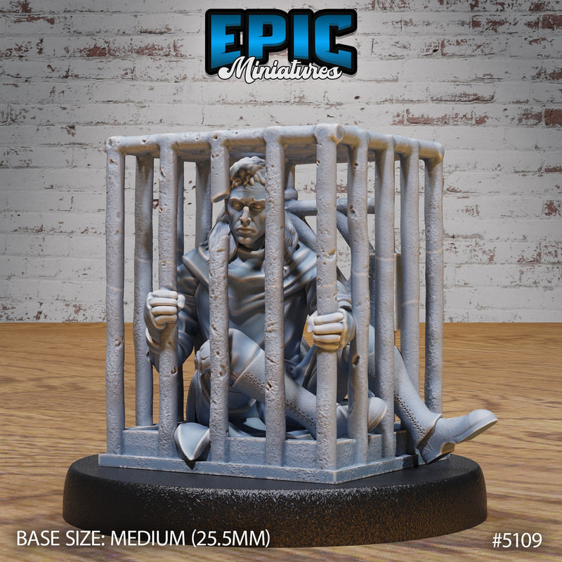Prisoners – Shackled Captive NPC Miniatures