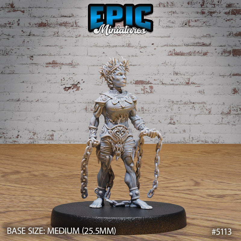 Slave Halfling – Shackled NPC Miniatures