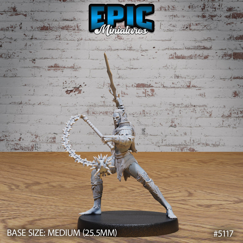 Slave Half-Drow Master – Dark Elf Warlord Miniatures