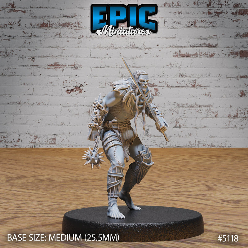 Slave Half-Drow Master – Dark Elf Warlord Miniatures